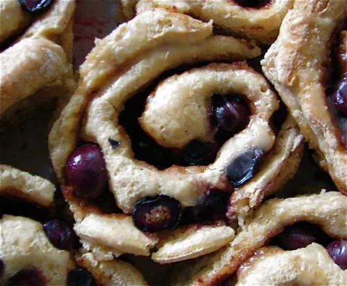 Blueberry Cinnamon Rolls