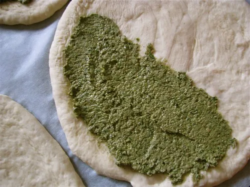 Calzones with Pesto