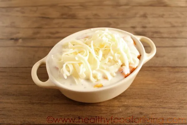 Individual Butternut Squash Lasagna with Goat Cheese Sauce