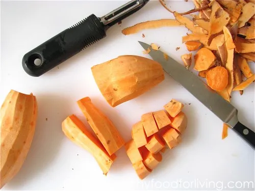 Sweet Potato Zucchini Vichyssoise