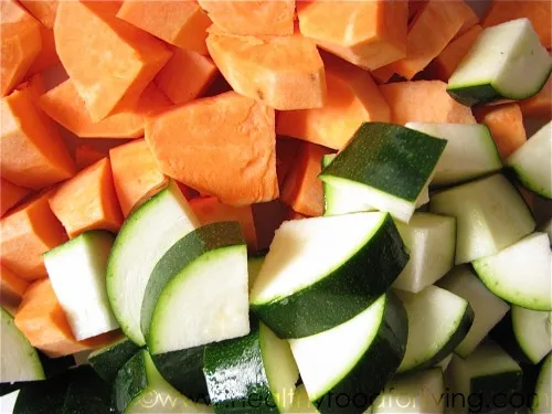 Sweet Potato Zucchini Vichyssoise