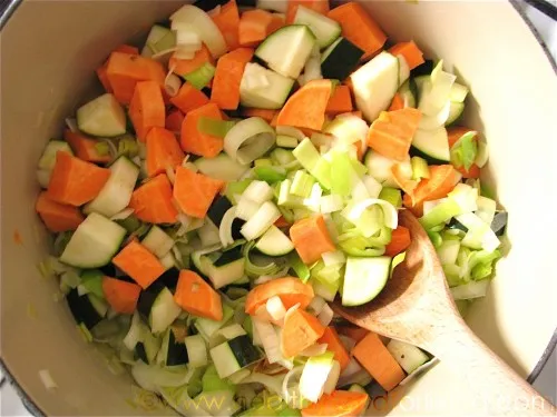Sweet Potato Zucchini Vichyssoise