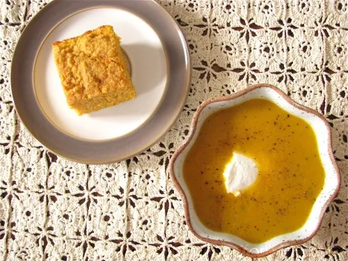 Sweet Potato Zucchini Vichyssoise