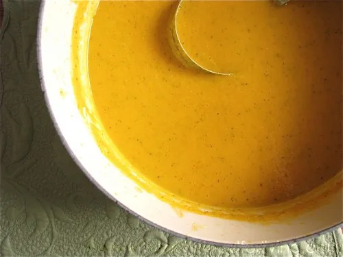 Sweet Potato Zucchini Vichyssoise