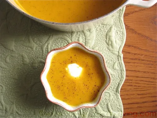 Sweet Potato Zucchini Vichyssoise