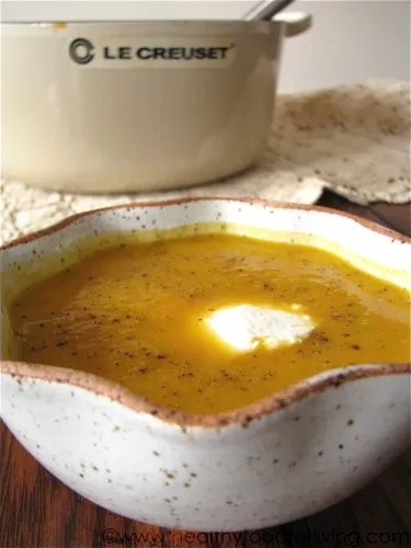 Sweet Potato Zucchini Vichyssoise