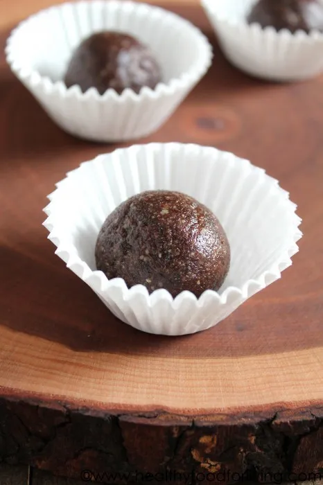 Fudgy Walnut Brownie Dough “Truffles”