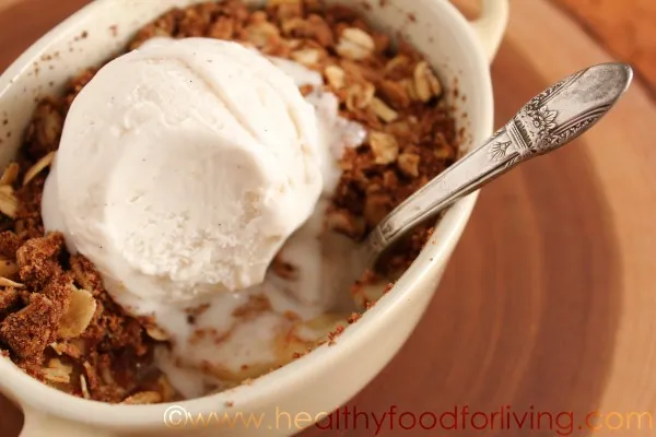 IMG 0564 600x400 2 Apple Crisp for One