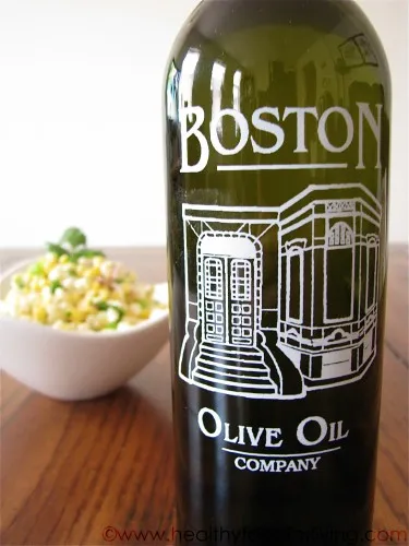 Raw Corn Salad with Cumin Lime Dressing