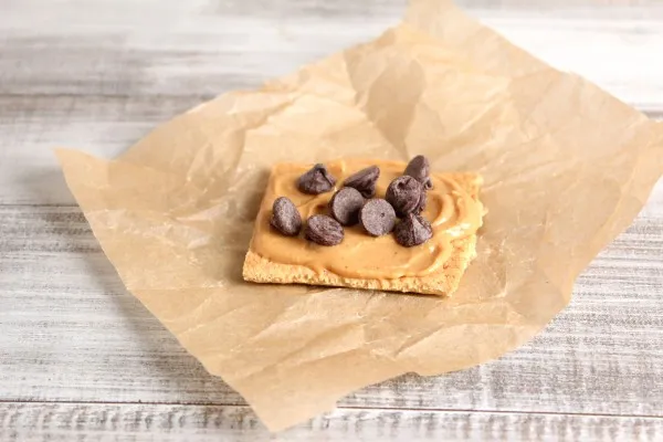 IMG 0884 600x400 1 Wordless Recipe: Chocolate Peanut Butter Cup S’mores