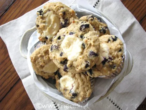 Blueberry Cream Cheese Muffins
