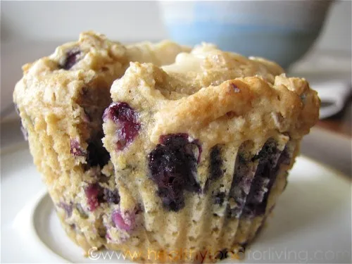 Blueberry Cream Cheese Muffins
