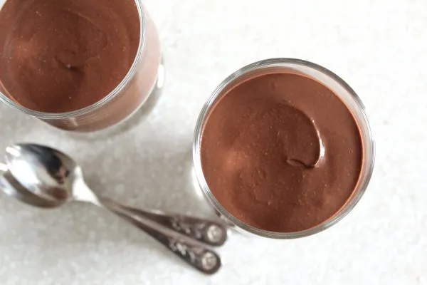 IMG 1723 600x400 1 Chocolate Almond Cheesecake Pudding