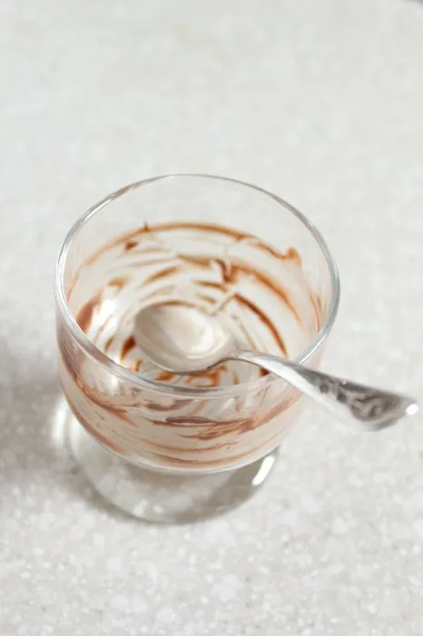 IMG 1742 466x700 1 Chocolate Almond Cheesecake Pudding