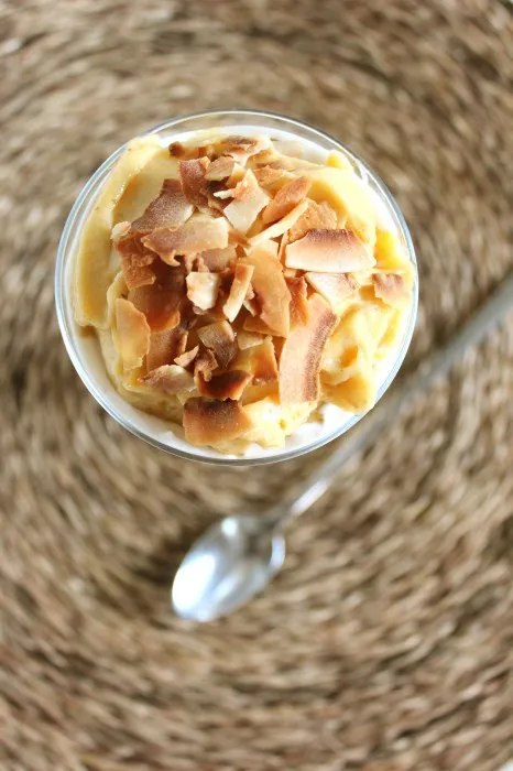 Coconut & Mango Oats Parfait