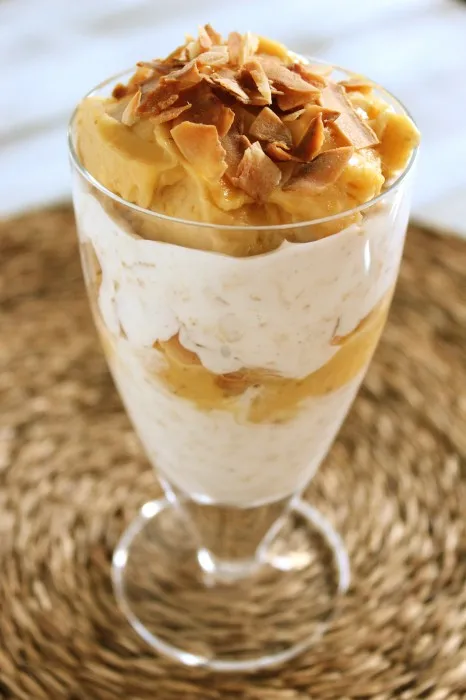 Coconut & Mango Oats Parfait