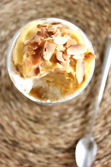 Coconut & Mango Oats Parfait