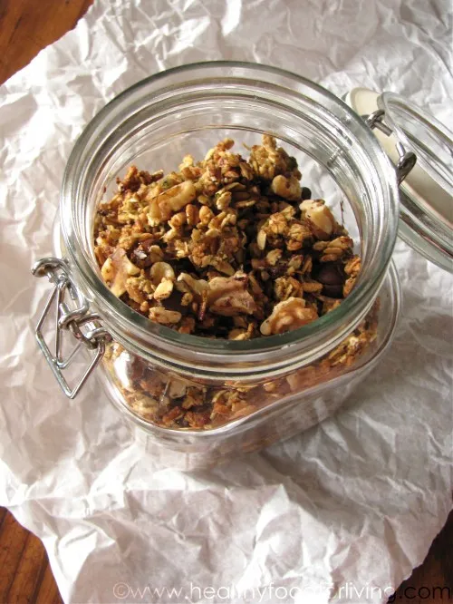 Zucchini Bread Granola