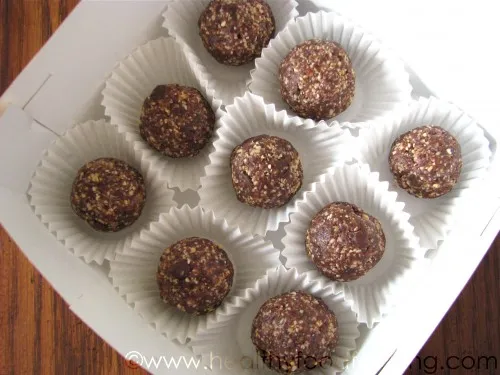 Chocolate Chip Peanut Butter Brownie Dough “Truffles”
