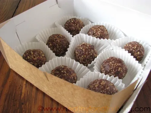 Chocolate Chip Peanut Butter Brownie Dough “Truffles”
