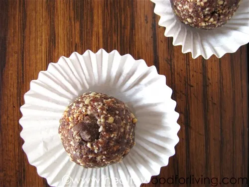 Chocolate Chip Peanut Butter Brownie Dough “Truffles”
