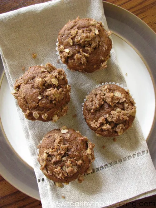 Pumpkin Spice Latte Streusel Muffins

