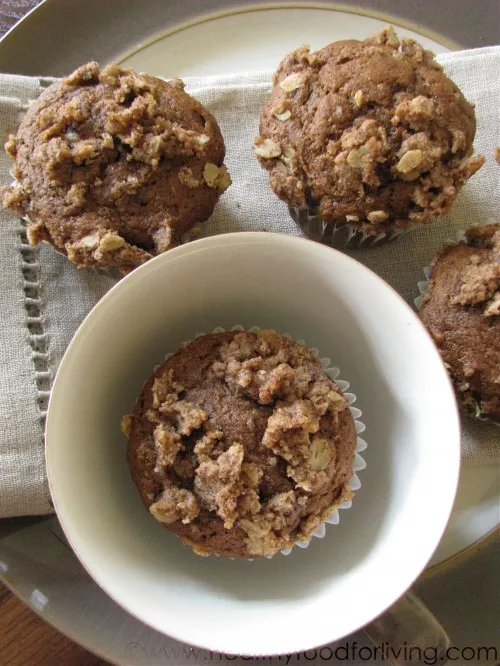 Pumpkin Spice Latte Streusel Muffins

