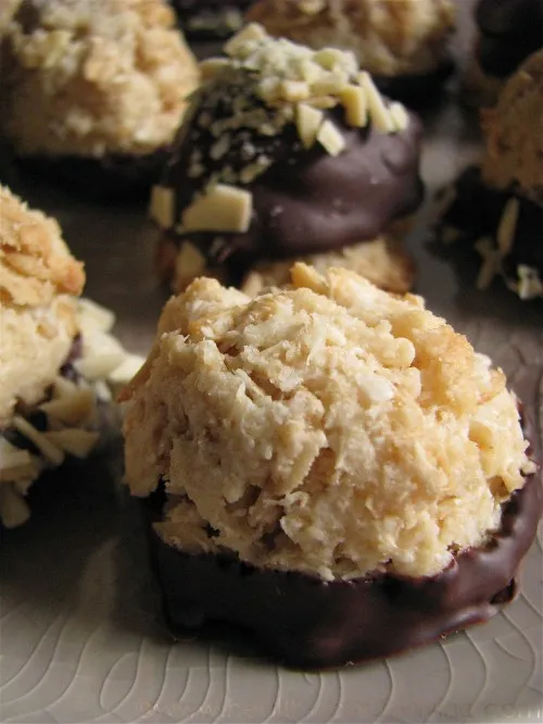 Almond Joy Macaroons