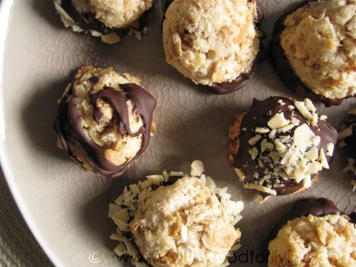 Almond Joy Macaroons