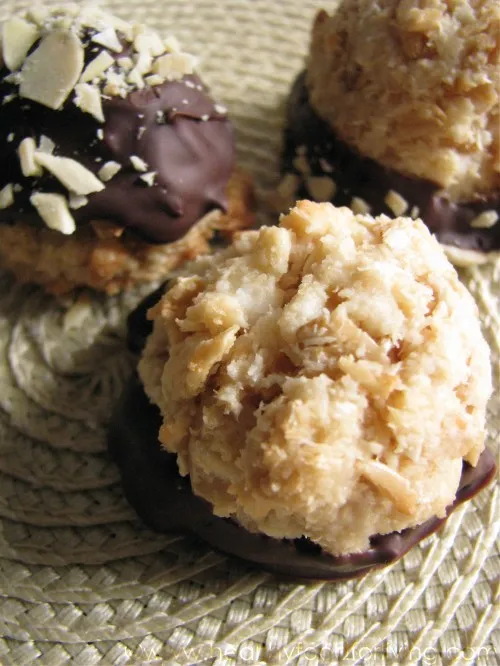 Almond Joy Macaroons