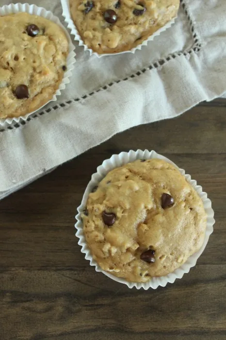 IMG 3919 466x700 1 Chocolate Chip Buttermilk Pancake Muffins