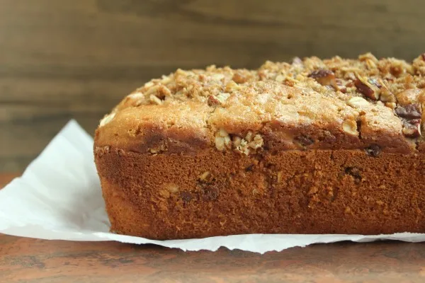 Maple Pecan Streusel Bread