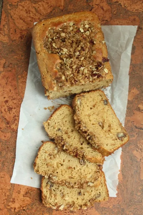 Maple Pecan Streusel Bread