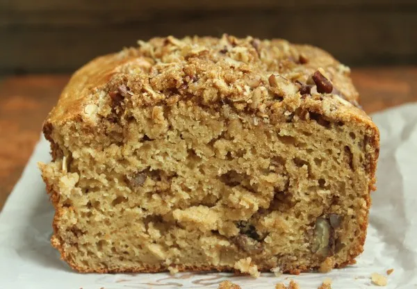 Maple Pecan Streusel Bread
