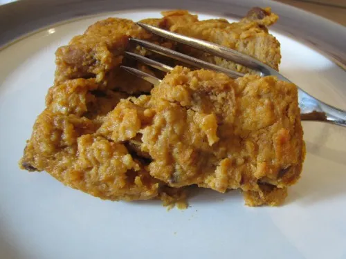 Pumpkin Raisin Bread Pudding