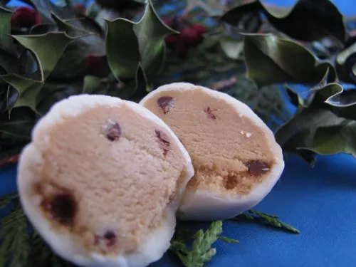 IMG 4198 500x375 1 White Chocolate Cookie Dough Snowballs