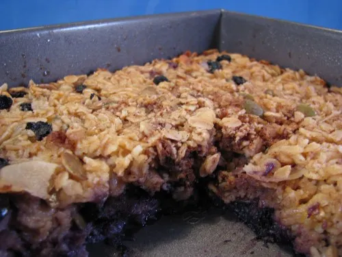 Blueberry-Coconut Baked Oatmeal