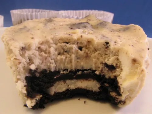 Individual Cookies & Cream Cheesecakes