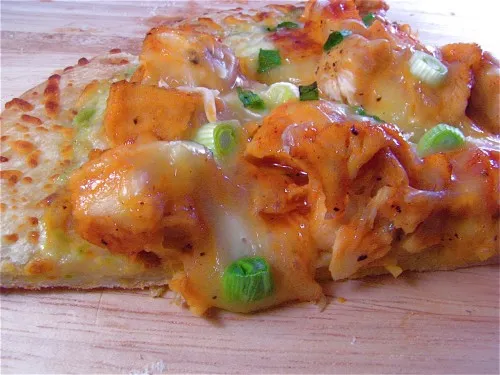 Jalapeno Ranch BBQ Chicken Pizza
