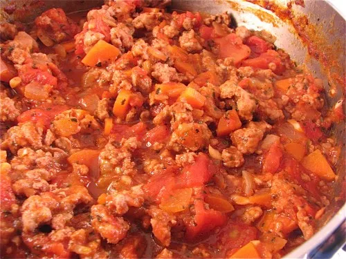 Turkey Bolognese