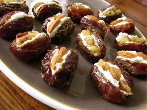 Stuffed Dates Two Ways
