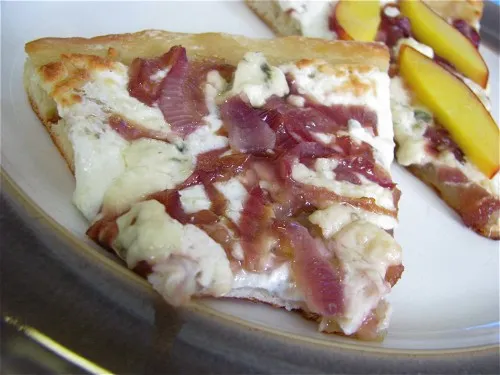 Nectarine Pizza