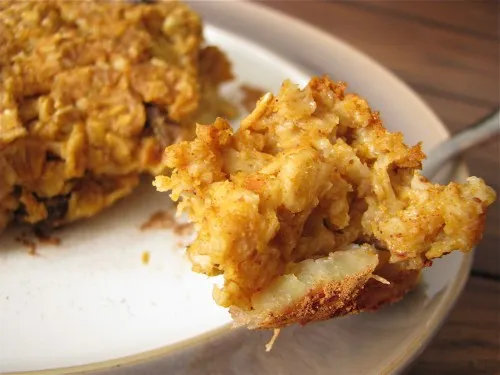 Pumpkin & Caramelized Banana Baked Oatmeal