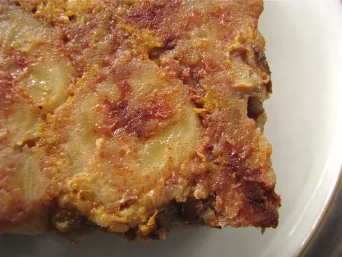 Pumpkin & Caramelized Banana Baked Oatmeal