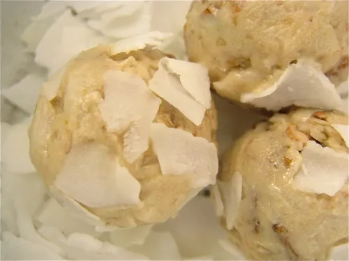 Tropical Dried Fruit & Cashew Butter Bites
