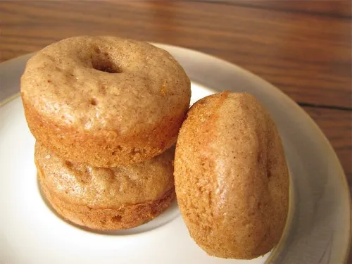 Baked Mini Apple Cider Doughnuts