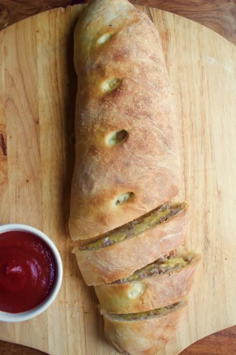 Breakfast Stromboli