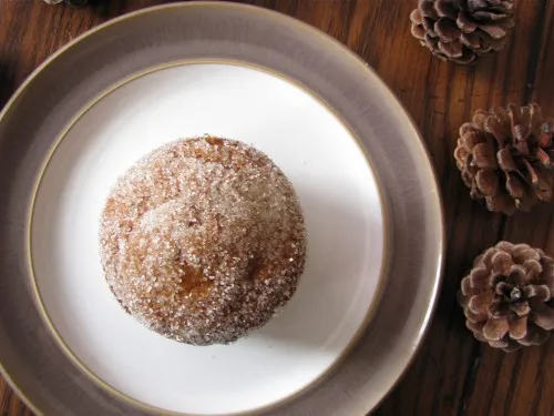 Baked Mini Sugared Gingerbread Doughnuts [and Doughnut Muffins