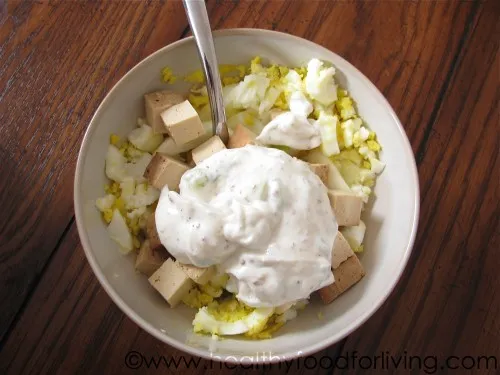 Tofu Egg Salad

