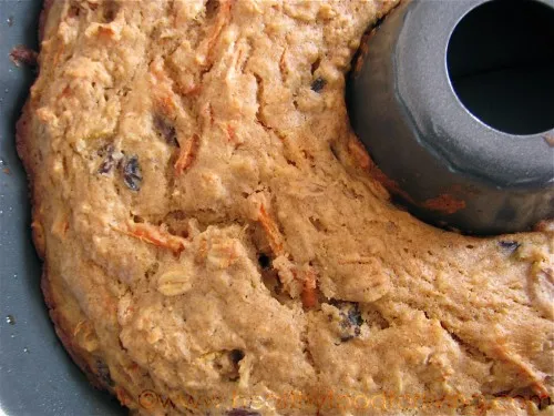 Carrot Cake Bundt Bread